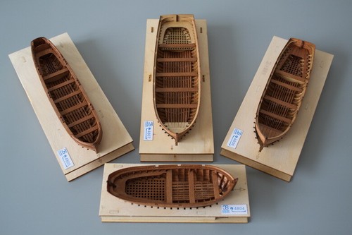 Gommone legno 48 - legno, 1:48