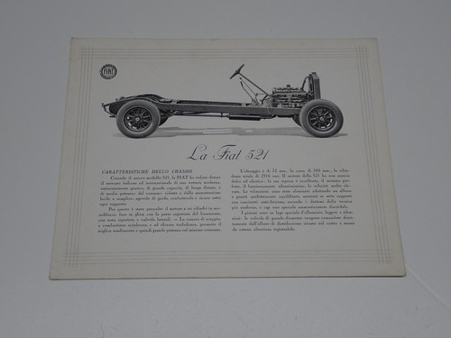 Fiat 521 chassis - fiat,