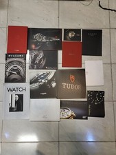 Libri marche Tudor,Cartier,Omega,Gucci, Breguet,Bulgari,Blancpain,Longines.