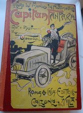 Giro del Mondo in Automobile-Capitan Fanfara-Testo e 300 Disegni di YAMBO-1904