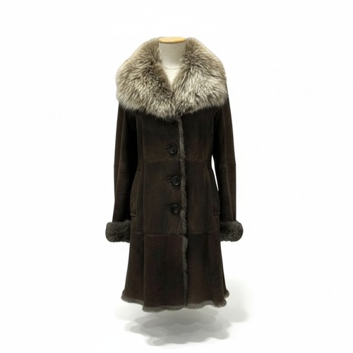 Cappotto pelliccia vera pelle