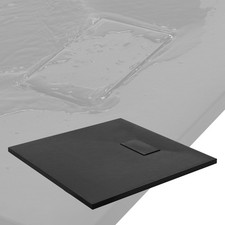 Piatto doccia 80x80 cm nero
