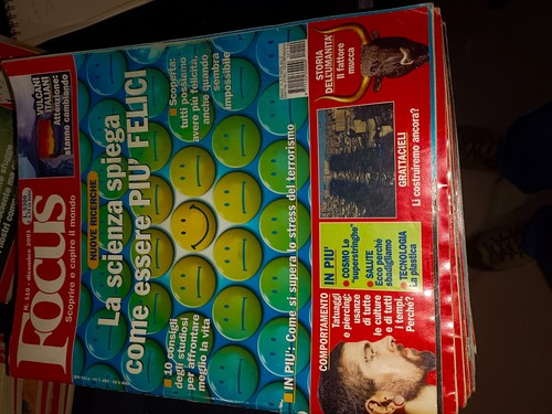 Focus annata completa 2001 - focus,