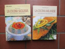 2 VOLUMI "LA CUCINA SICILIANA"
