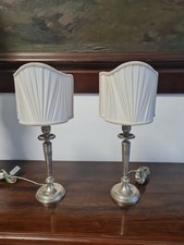 Coppia Candelieri In Argento