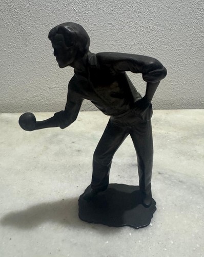 Statuina metallo uomo cm - 20,