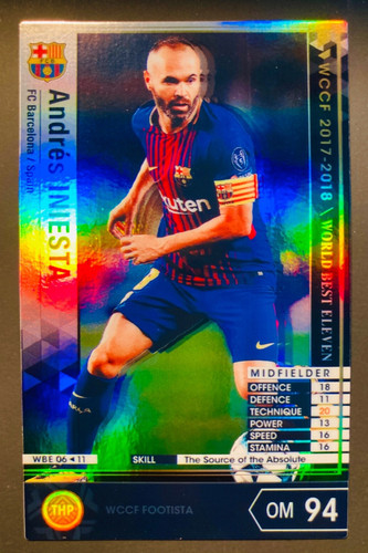 Panini footista wccf 18 - footista,