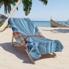 Telo mare Vortex blu shons