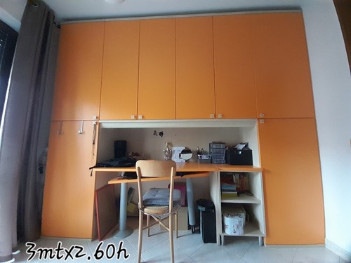 Camera completa arancio con - camera , arancio,
