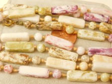 Collana Vintage In Vetro