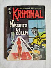 KRIMINAL N. 82 - 19 GENNAIO 1967 - MAGNUS - ORIGINALE - EDITORIALE CORNO, OTTIMO