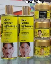2 in 1 Skeenpoint Glow Booster Olio Fulmini e Crema Viso Illuminante Quotidiana