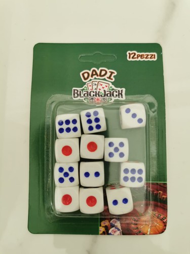 Dadi gioco pezzi - da, 12