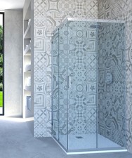 Box doccia 103x103 cm angolare