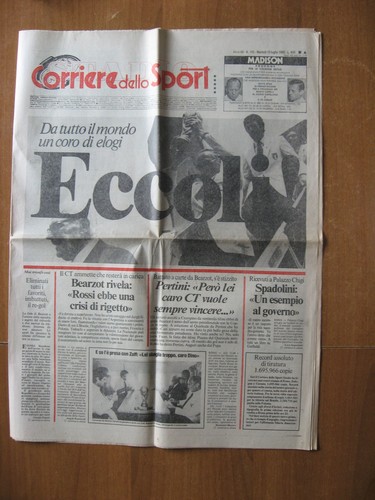 Corriere dello sport 1982 - corriere,
