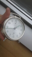 Kienzle 45/6643 REPEAT ALARM INOX OROLOGIO DA TAVOLO VINTAGE A CARICA MANUALE
