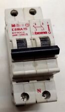 TICINO INTERRUTTORE DIFFERENZIALE-AUTOMATICO D844/25 0,3A-E81NA/15-E83/32 6KA