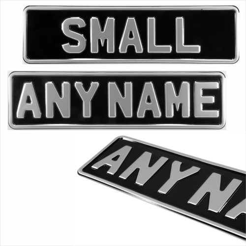 Small black and - small, silver
