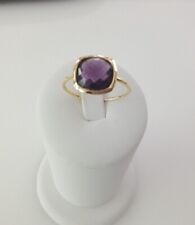 Anello in oro rosa con Ametista 