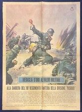 MED. D'ORO VALOR MILITARE ALLA