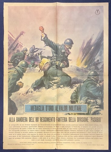 Med oro valor militare alla - med.,
