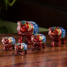 Cinque Elefanti con Zanne IN