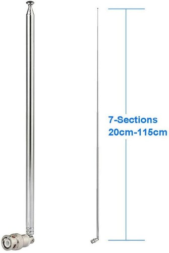 Antenna telescopica vhf uhf - vhf,
