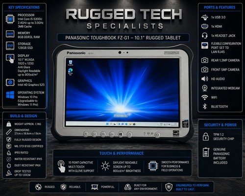 Panasonic toughpad g1 - toughpad, fz-g1