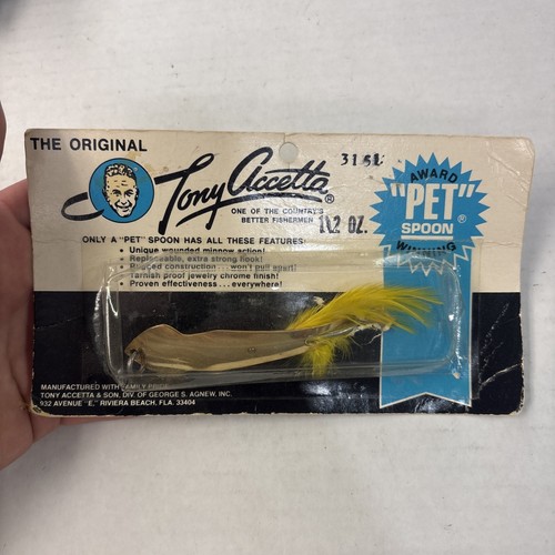 Esca pesca vintage tony - esca,
