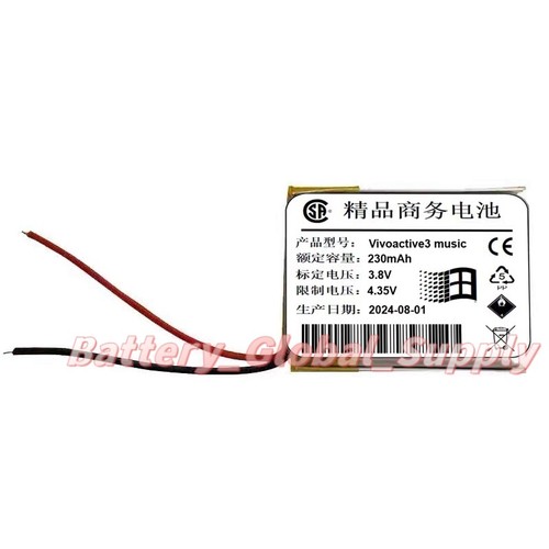 Batteria per garmin vivoactive - batteria,