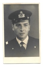 Fotografia antica militare: FOTO DI MARINAIO, GUARDIA MARINA CAPPELLO, ANNI '30