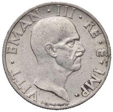 r58_88) Vittorio Emanuele III (1900-1943) 50 Centesimi 1936 - OSSIDAZIONI