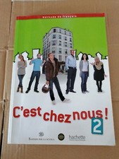LIBRO SCOLASTICO francese C, EST CHEZ NOUS 2 hachette + cd rom Sansoni scuola 