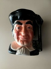 BOCCALE TAZZA INGLESE CERAMICA MAIOLICA VOLTO FACCIA VISO VINTAGE 