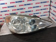 PEUGEOT 807 2007 DRIVER HALOGEN HEAD LIGHT HEAD LAMP clips damaged