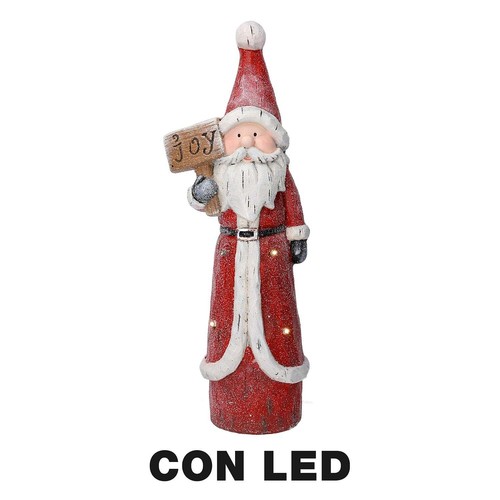 Pupazzo babbo natale - natale, resina
