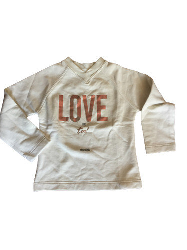 Moschino junior maglia love - junior,