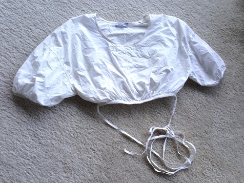 Pouf bolle cotone panna - a,
