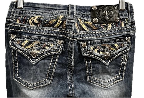 Jeans miss cropped bling - jeans,