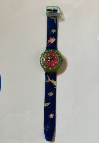 Swatch analog quartz men - men, scuba