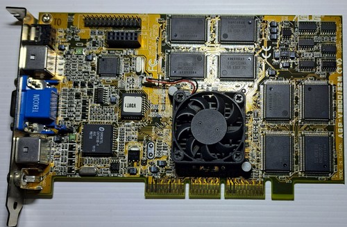 Scheda video agp vintage - scheda,