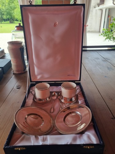 Servizio caffè argento 800