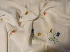 antica tovaglia lino