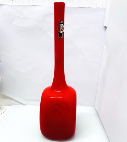Vaso bottiglia vintage vetro - vaso,