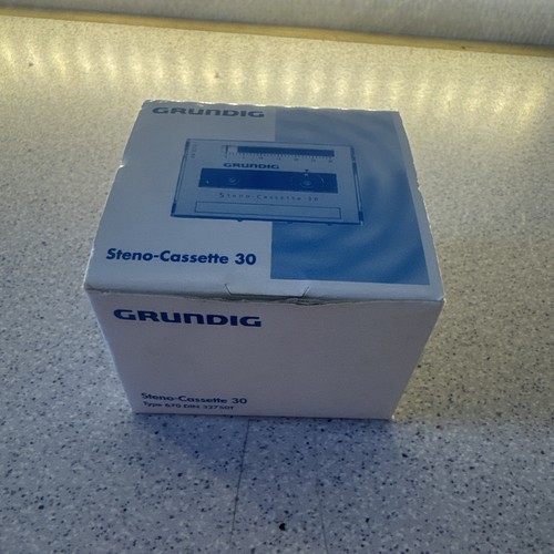 Grundig cassetta steno - steno, tipo