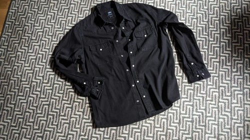 Camicia uomo large zara - zara, nera