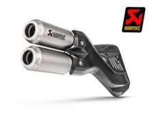 TERMINALE SLIP ON AKRAPOVIC TITANIO PER DUCATI MULTISTRADA ENDURO 1260 2019-2020