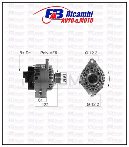 Alternatore fiat grande punto - fiat,