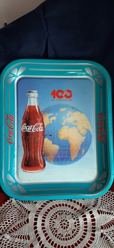 Raro vassoio coca cola vintage - vassoio,