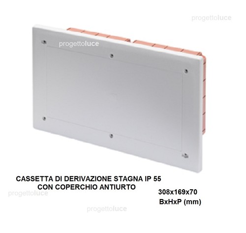 Cassetta scatola derivazione - cassetta,